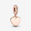 Pandora - Charm Cuore Pendente da incidere