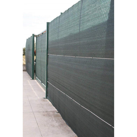 TELO OMBREGGIANTE 2 X 10 PER RECINZIONI E COPERTURE TESSUTO VERDE 90%