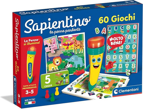 Clementoni - Sapientino La Penna Parlante 60 Giochi 16494