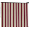 TENDA DA SOLE MYKONOS AVVOLGIBILE A CADUTA 2 X 2,5 H BEIGE E BORDEAUX