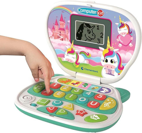 Clementoni - Laptop Educativo Unicorno 16489