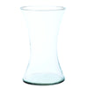 Vaso in vetro stretto al centro per acqua, fiori e piante Ø 12 x 26 cm