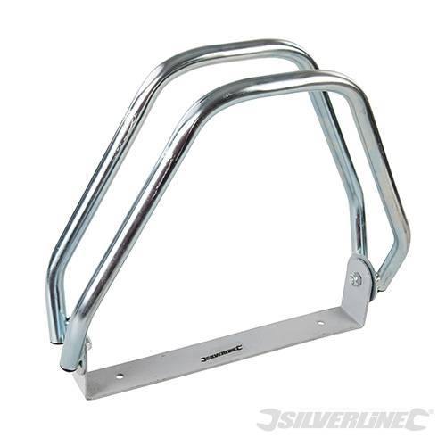 Supporto in acciaio per bici a parete regolabile su 180° Silverline Silverline