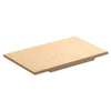 Tavoliere Spianatoia con mattarello per pasta In Legno di betulla rettangolare 57 X 37 Cm