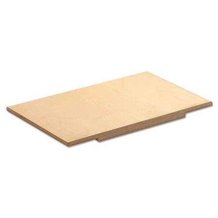 Tavoliere Spianatoia con mattarello per pasta In Legno di betulla rettangolare 57 X 37 Cm