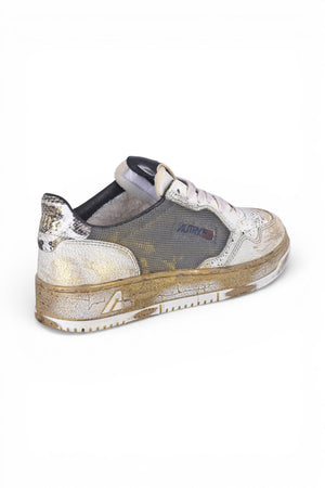AUTRY Autry - Sneakers - 470539 - Oro/Avorio da donna