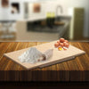 Tavoliere Spianatoia con mattarello per pasta In Legno di betulla rettangolare 70 X 50 Cm