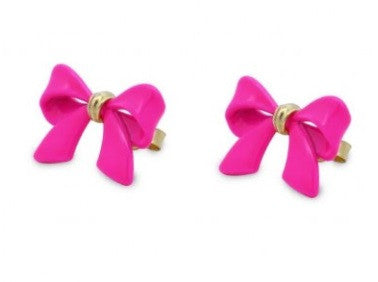 RUE DES MILLE - ORECCHINI LOBO FIOCCO VERNICE GRANDE - CANDY BOW