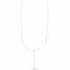 RUE DES MILLE - COLLANA LUNGA CRAVATTA CON PERLE - WHITESIDE