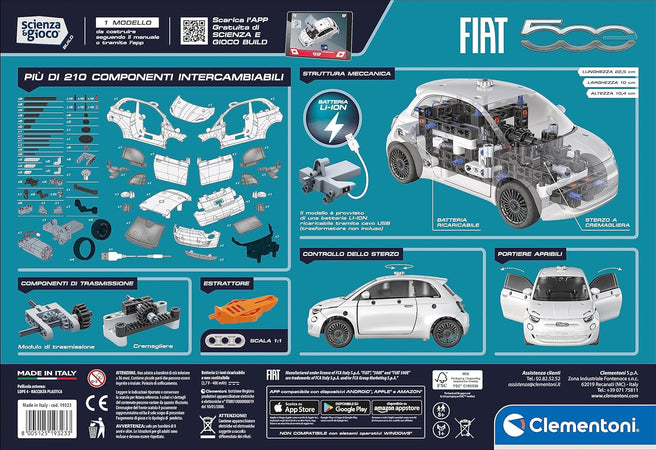 Clementoni - Scienza & Gioco Fiat 500 - 19323