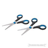 Forbici in acciaio inox e punta arrotondata 140mm Silverline