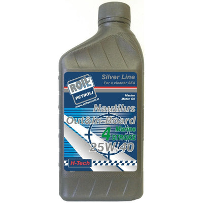 Olio Nautilus Out&In-BoaRd 4T 25W40 1Lt