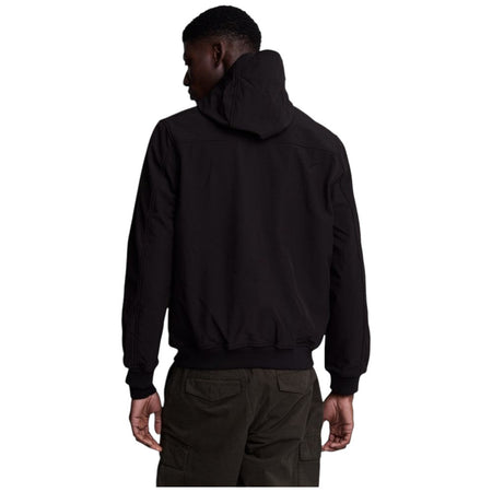 Lyle Scott giacca nera Fleece Back Softshell JK2110V