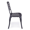 Sedia Faenza in alluminio da esterno per giardino e veranda h 89 cm