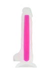Glow in the dark dildo realistico con ventosa harness strap-on