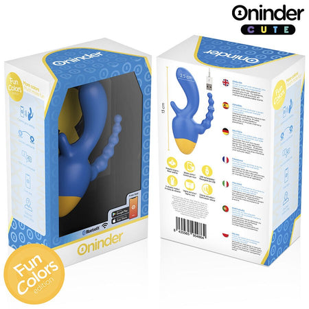 ONINDER CUTE - LOVE 3 SOME TRIPLO VIBRATORE - APP GRATUITA IN TUTTO IL MONDO