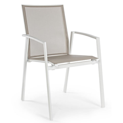 Poltrone Cruise in alluminio e texilene per giardino e veranda confezione da 2 pezzi