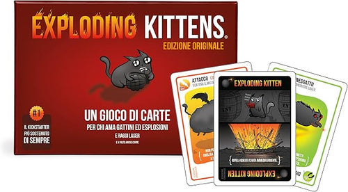 Asmodee - Gioco di carte Exploding Kittens