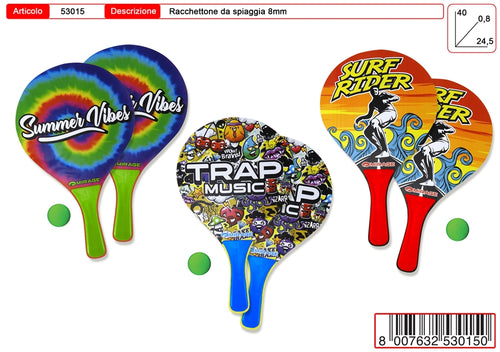 Racchettone Spiaggia 8mm