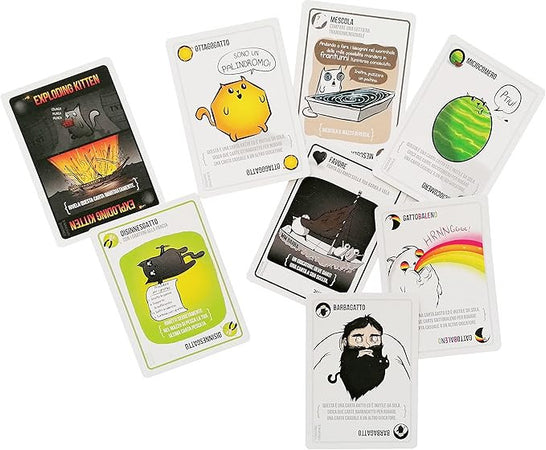 Asmodee - Gioco di carte Exploding Kittens