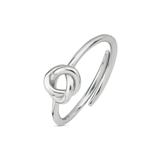 Bottega Boccadamo Anello con nodo centrale