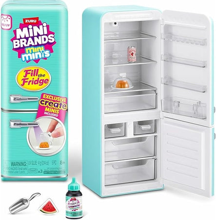 Zuru - Mini Brands Mini Frigorifero Fill The Fridge Playset