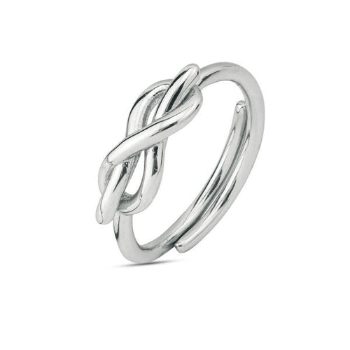 Bottega Boccadamo Anello con simbolo dell'infinito