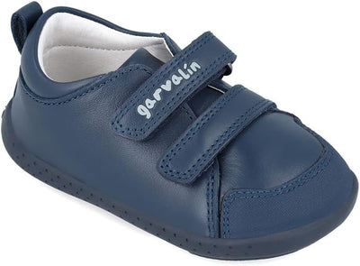 Scarpe bambino blu primi passi barefoot 19 -24 Garvalin