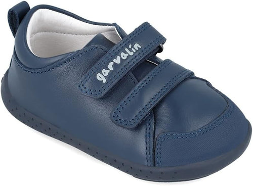 Scarpe bambino blu primi passi barefoot 19 -24 Garvalin