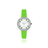 Ops Object - Orologio SILICON FINE con cinturino in silicone verde