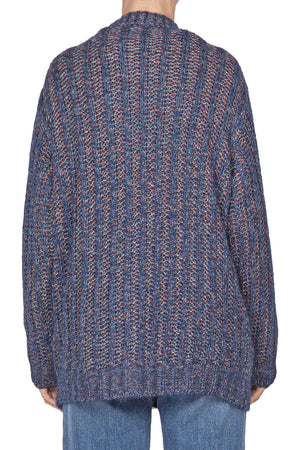 LA FEMME BLANCHE La Femme Blanche - Cardigan - 441809 - Blu da donna