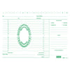 100 Schede Per Dentisti 17X24Cm Verde E3529 Edipro