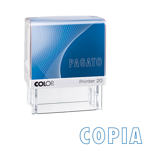 Timbro Printer 20/L G7 Autoinchiostrante 14X38Mm ''Copia'' Colop