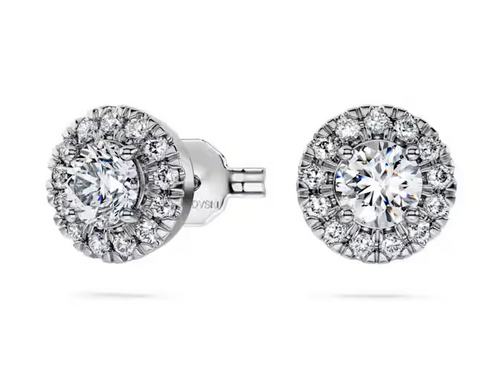 SWAROVSKI - Orecchini a lobo halo Eternity