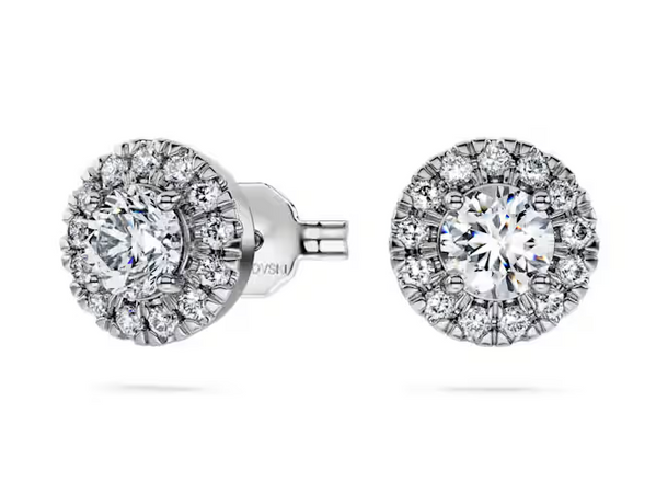 SWAROVSKI - Orecchini a lobo halo Eternity
