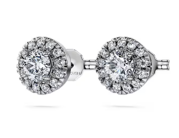 SWAROVSKI - Orecchini a lobo halo Eternity