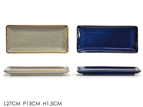 Antipastiera Reactive 27x13xH1,5cm