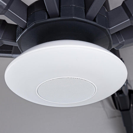 Lampada a led con speaker Bluetooth per ombrellone e gazebo da esterno ricaricabile con usb