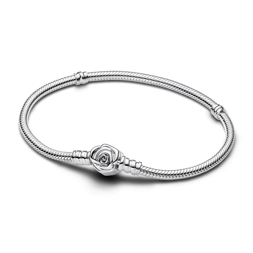Pandora - Bracciale con Chiusura a Rosa