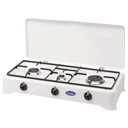 CFParker Fornello a Gas 3 Fuochi Gpl / Metano mod. 5324CBGP