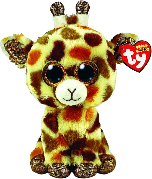TY Collection - Peluche 15cm Beanie Boos Giraffa Stilts