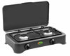 CFParker Fornello a Gas 2 Fuochi Gpl / Metano Sport Grafite mod. 5326GSP
