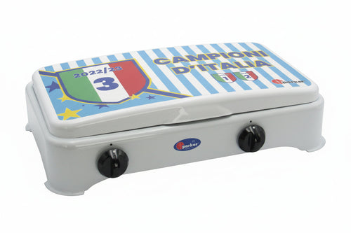 CFParker Fornello a Gas 2 Fuochi Gpl / Metano mod. 5326GPNA2