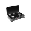 CFParker Fornello a Gas 2 Fuochi Gpl / Metano Nero Lucido mod. 5326NGP