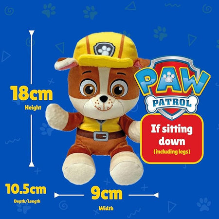 TY - Peluche 20cm Paw Patrol Rubble