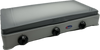 CFParker Fornello 3 Fuochi a Gas Gpl / Metano con Valvola di Sicurezza Sfumato Grigio- 5328SFGGPS