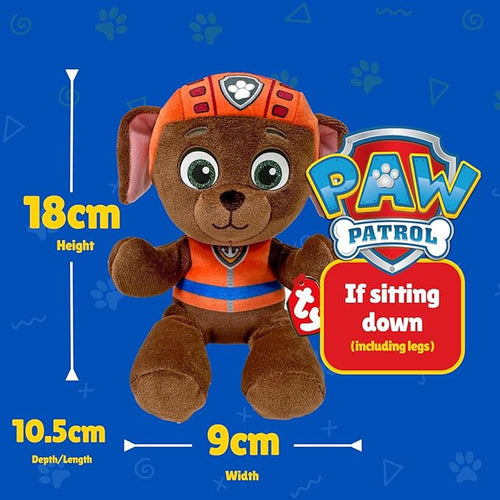 TY Collection - Peluche 20cm Paw Patrol Zuma