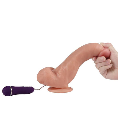 Dildo Vibrante 22,5 cm Shequ Lungton