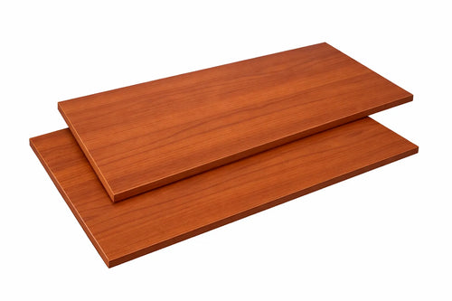 Coppia Ripiani di Legno per Armadio di Colore Ciliegio