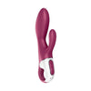 SATISFYER HEATED AFFAIR VIBRATORE FEMMINILE RABBIT IN SILICONE CON APP SMARTPHONE